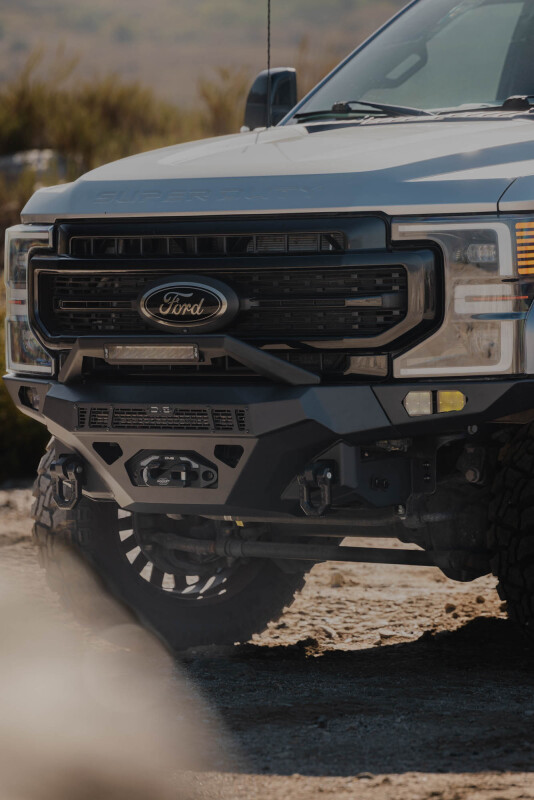 Ford Super Duty F-350 Front Bumper - DV8 Offroad - Spec Series - Black - `17-`22